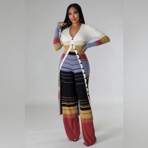 KOSMIOS Knit Pant Set